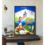 affiche la belle et la bête disney