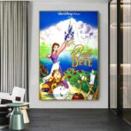 affiche la belle et la bête disney