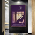 affiche la couleur pourpre