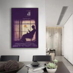 affiche la couleur pourpre