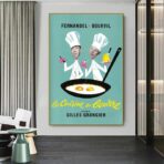 affiche la cuisine au beurre