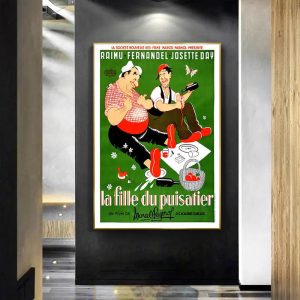 affiche la fille du puisatier
