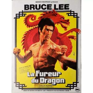 affiche la fureur du dragon