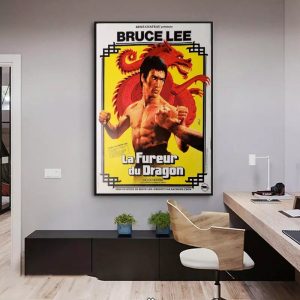 affiche la fureur du dragon