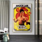 affiche la fureur du dragon