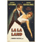 affiche La La Land vintage