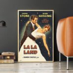 affiche La La Land vintage