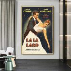 affiche La La Land vintage