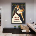 affiche La La Land vintage