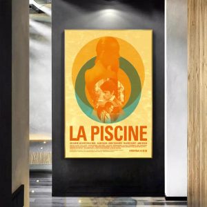 affiche la piscine delon