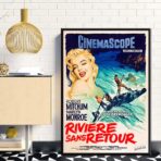 affiche La Rivière Sans Retour