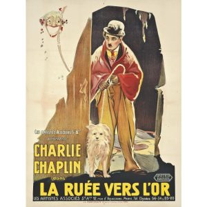 affiche la ruée vers l or