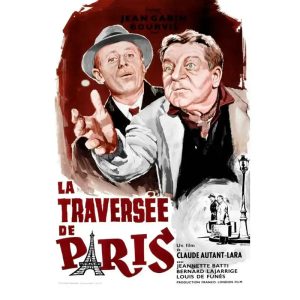 affiche la traversée de paris