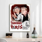 affiche la traversée de paris