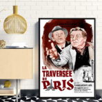 affiche la traversée de paris