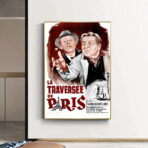 affiche la traversée de paris