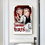 affiche la traversée de paris