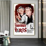 affiche la traversée de paris