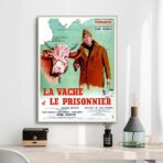 affiche la vache et le prisonnier