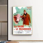 affiche la vache et le prisonnier