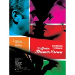 affiche l'affaire thomas crown
