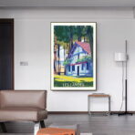 affiche landes vintage