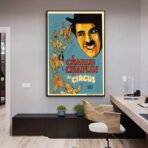 affiche le cirque chaplin