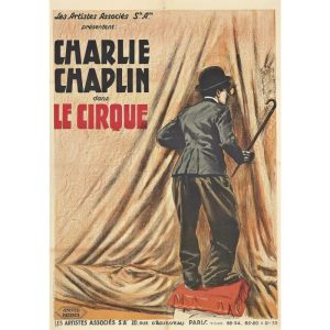 affiche le cirque charlie chaplin