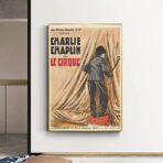 affiche le cirque charlie chaplin
