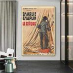 affiche le cirque charlie chaplin