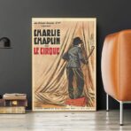 affiche le cirque charlie chaplin