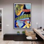 affiche le corbeau