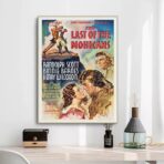 affiche le dernier des mohicans