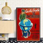 affiche le dictateur chaplin