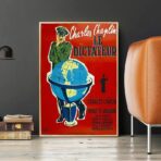 affiche le dictateur chaplin