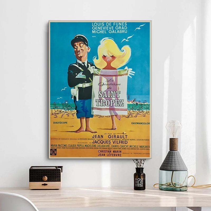 affiche le gendarme de saint-tropez