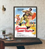 affiche le gendarme de saint-tropez