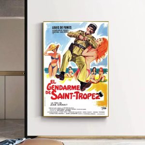 affiche le gendarme de saint-tropez