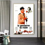affiche le gendarme se marie