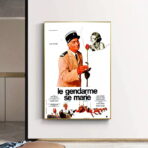 affiche le gendarme se marie