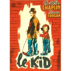 affiche le kid charlie chaplin