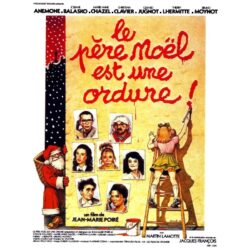 poster santa claus is trash