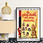 affiche le pere noel est une ordure