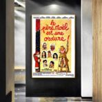 affiche le pere noel est une ordure