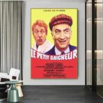 affiche le petit baigneur