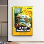 affiche le pont de la rivière khaï