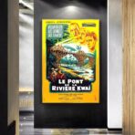 affiche le pont de la rivière khaï