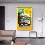 affiche le pont de la rivière khaï