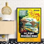 affiche le pont de la rivière khaï