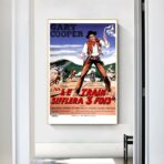 affiche Le Train Sifflera Trois Fois